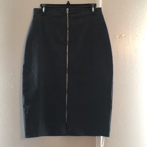 pencil skirt.